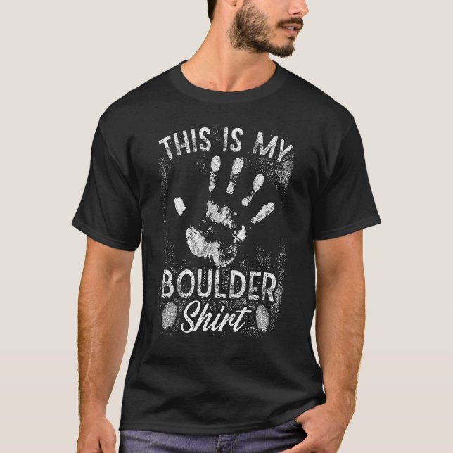 Böjbar krithandavtryck t shirt (Framsida)