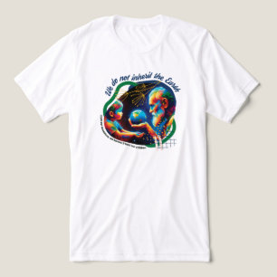 Böjd jord Eco-Friendly T-Shirt