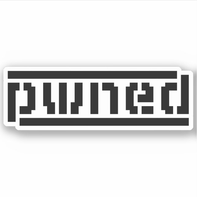 böjd klistermärken (Framsida)