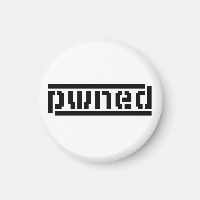 böjd magnet (Framsidan)