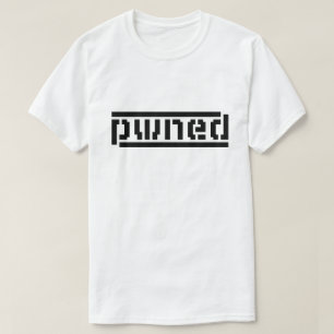 böjd t shirt