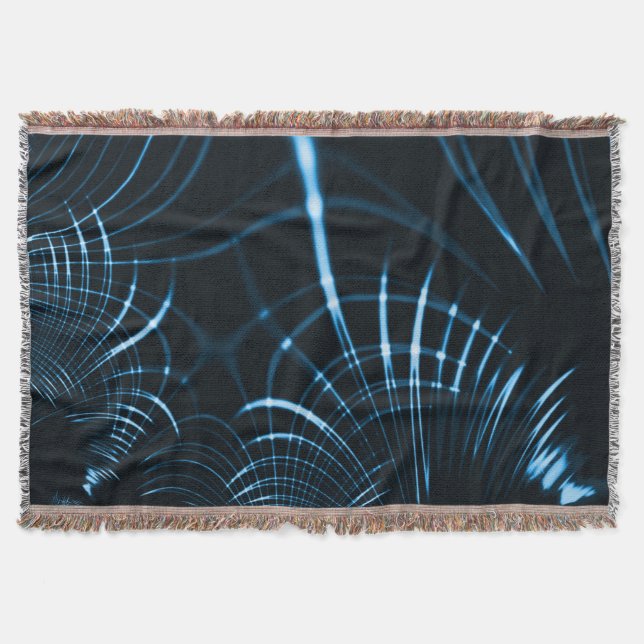 Böjd vass klo eller royal blå bröstkorg filt (Framsidan)