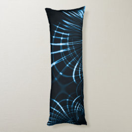 Böjd vass klo eller royal blå bröstkorg kroppskudde