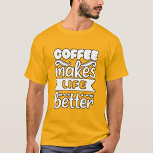 "Böjda bliss: Coffes Magic Touch on Life" T Shirt