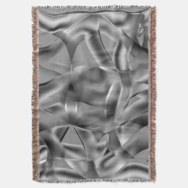 Böjda grå former, med lysande toner filt (Framsidan Vertikal)