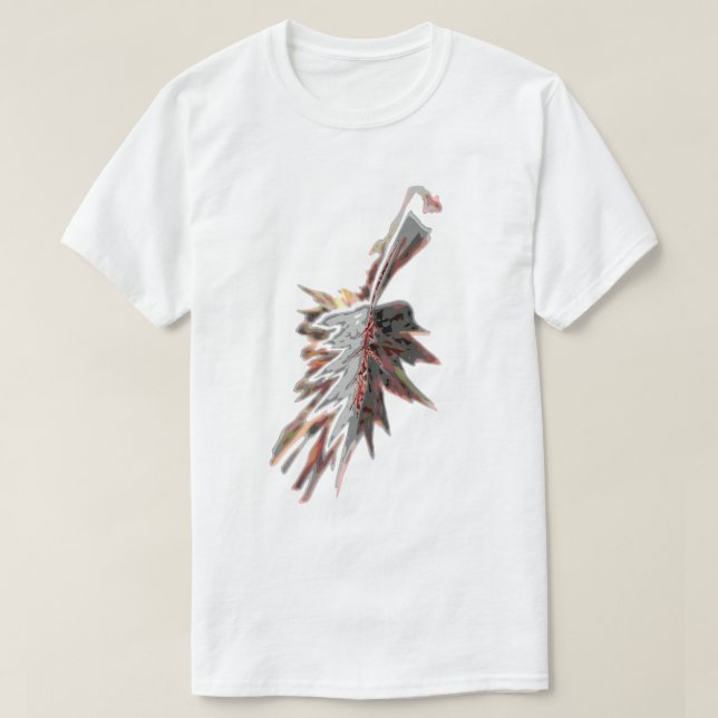 Böjda hav X T Shirt (Design framsida)