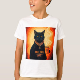 Böjda och avslappnade t shirt