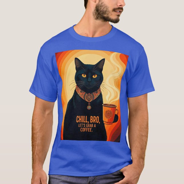 Böjda och avslappnade t shirt (Framsida)