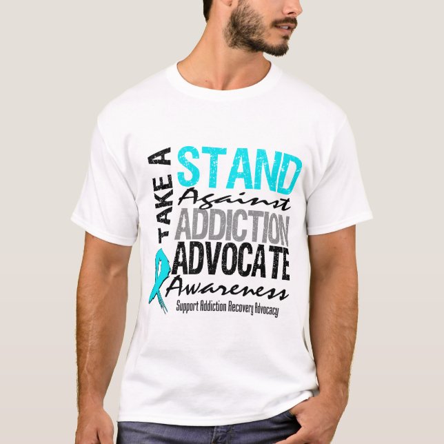 Böjelseåterställningen tar ett stativ mot böjelse t-shirt (Framsida)