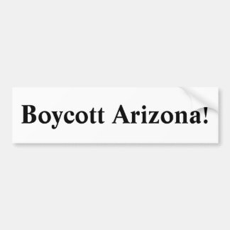 Bojkott Arizona! Bildekal