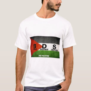 Bojkott avveckling av investering, sanktioner t shirt