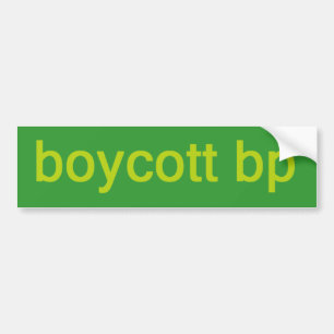 bojkott bp bildekal
