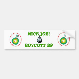Bojkott BP Bildekal
