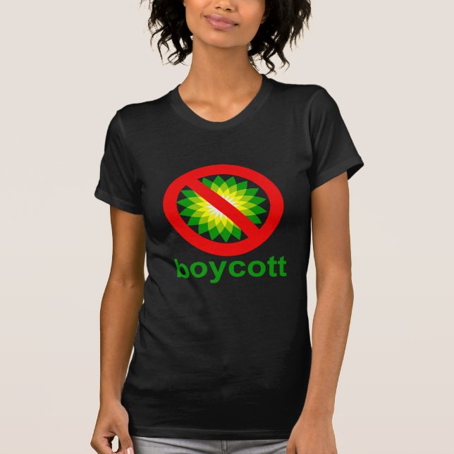 Bojkott BP Tee Shirt (Framsida)