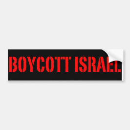 Bojkott Israel - bildekal