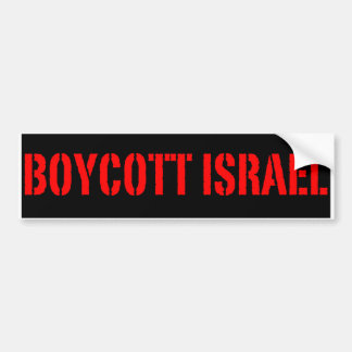 Bojkott Israel - bildekal