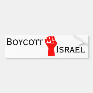 Bojkott Israel Bildekal