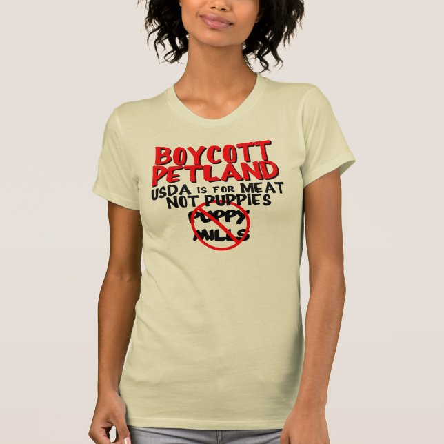 Bojkott Petland Tee (Framsida)