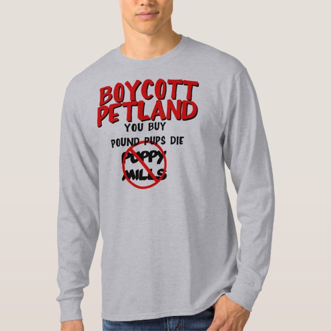Bojkott Petland Tee (Framsida)
