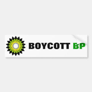 BOJKOTTA BP Bildäckslapp Bildekal