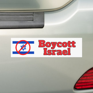 Bojkotta Israel Bildekal