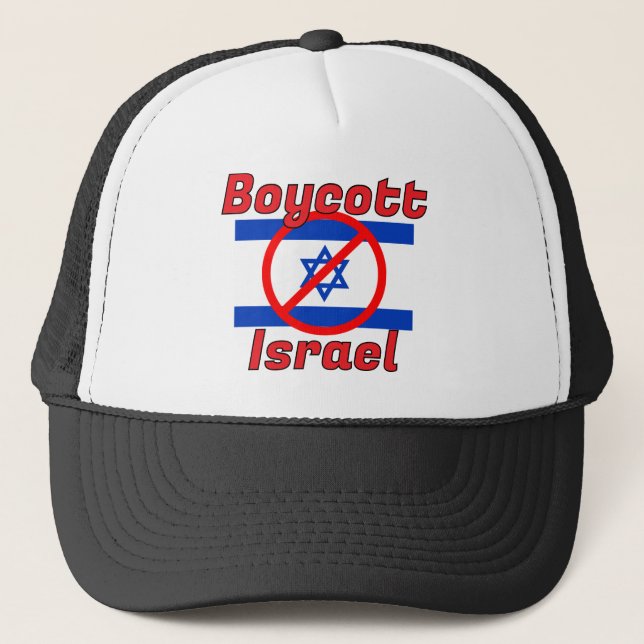 Bojkotta Israel Hatt Keps (Framsida)