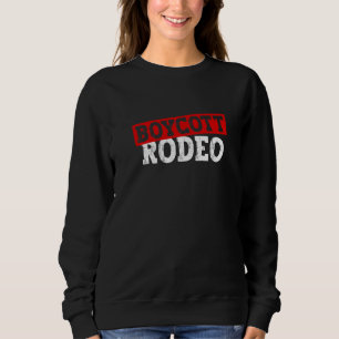 Bojkotta Rodeo Anti Rodeo Protest Djurens Rättigh T Shirt