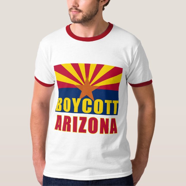 BOJKOTTARIZONA Tshirts, knäppas, Hoodies Tröja (Framsida)