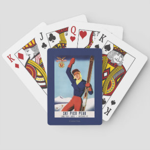 Böjlig flicka för spel kort