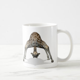 Böjlig giraff kaffemugg