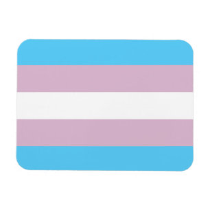 Böjlig magnet för Transgenderflagga