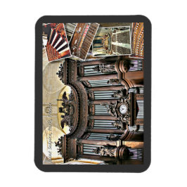 Böjlig magnet i Parisorgan