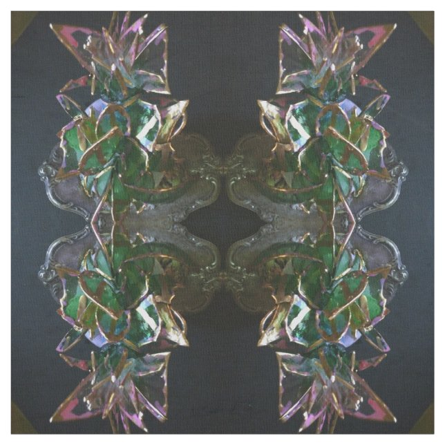 Böjliga blommor tyg (Provkarta)