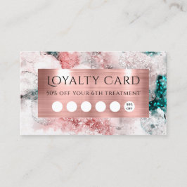 Böjlighetskort för glitter-folie för ro-guld visitkort