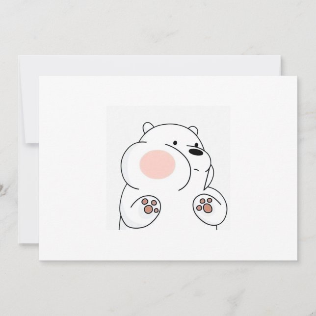 Böjligt blåsbälte för inbjudan (Framsida)