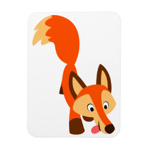 Böjligt magnet för Tecknad Fox för akut behov
