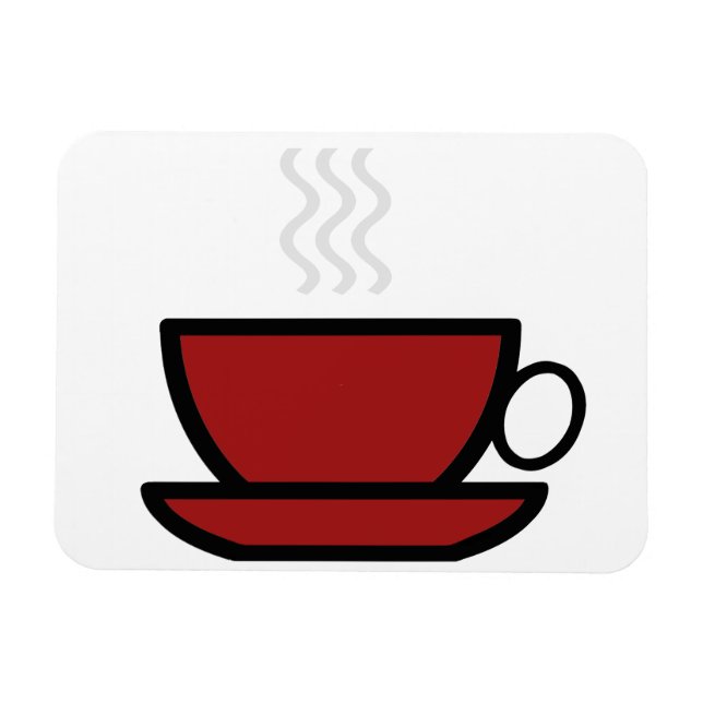 Böjligt Magnet Kaffe Kopp (Horisontell)