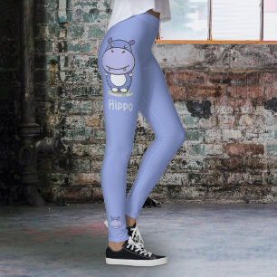 Böjning av kute Hippo Leggings
