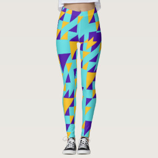 Böjning av mönster leggings