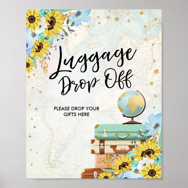 Böjning av soloblommor i Äventyr Poster (Framsidan)