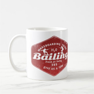 Böjning av vakthundar kaffemugg