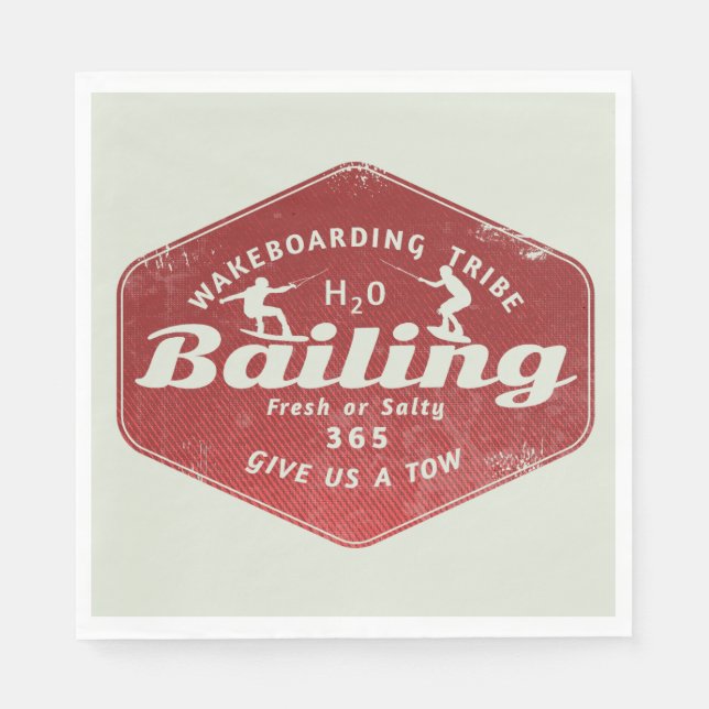 Böjning av vakthundar pappersservett (Framsidan)