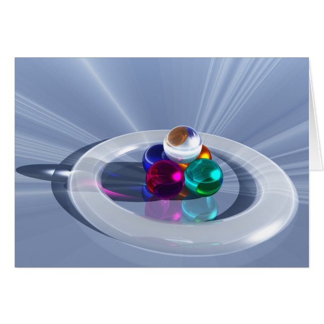 Böjningsljus Hälsningskort (Framsidan Horizontal)