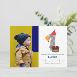 Bojor 1:a födelsedag inbjudningar