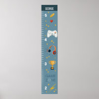 Bojor Cute Blue Gaming Growth Chart