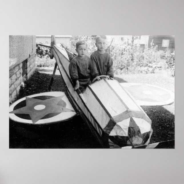 Bojor i en soap-box-bil poster (Framsidan)