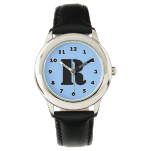 Bojur personlig brev R monogram Armbandsur