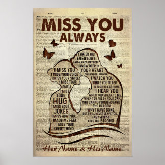 Bojvän/Make i himlen som saknar dig alltid Poster