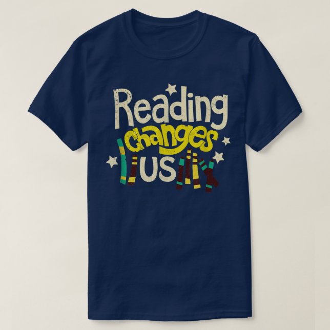 Bok Älskare Bibliophile Bookworm Reader Reading Ch T Shirt (Design framsida)