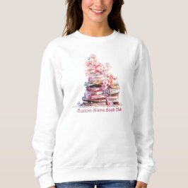 Bok Älskare Blommigten, Anpassningsbar Bok Klubben T Shirt